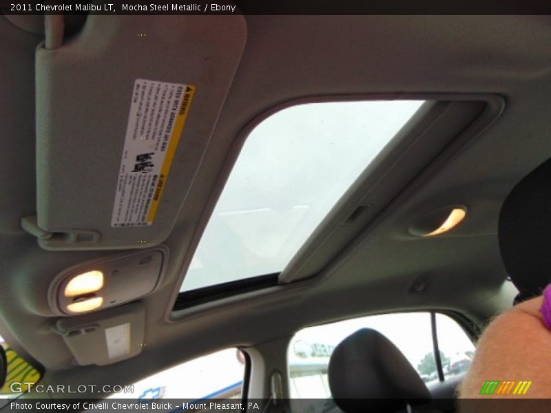 Mocha Steel Metallic / Ebony 2011 Chevrolet Malibu LT