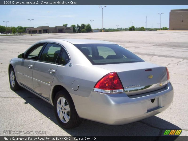 Silverstone Metallic / Gray 2008 Chevrolet Impala LS