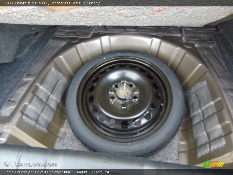 Mocha Steel Metallic / Ebony 2011 Chevrolet Malibu LT