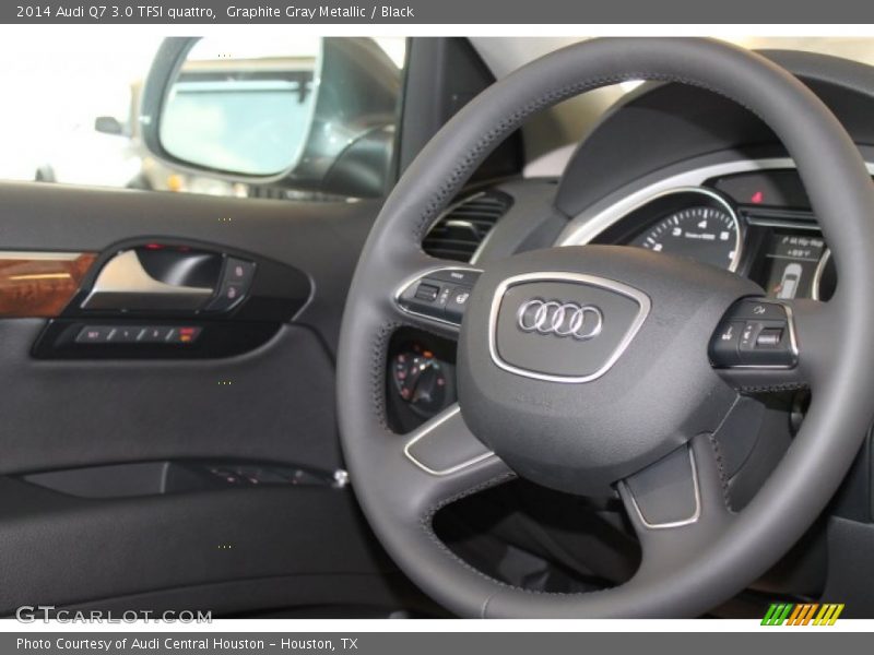 Graphite Gray Metallic / Black 2014 Audi Q7 3.0 TFSI quattro