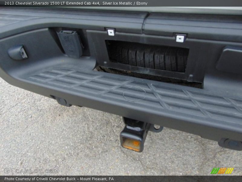 Silver Ice Metallic / Ebony 2013 Chevrolet Silverado 1500 LT Extended Cab 4x4