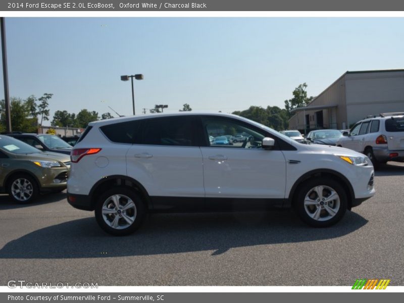 Oxford White / Charcoal Black 2014 Ford Escape SE 2.0L EcoBoost