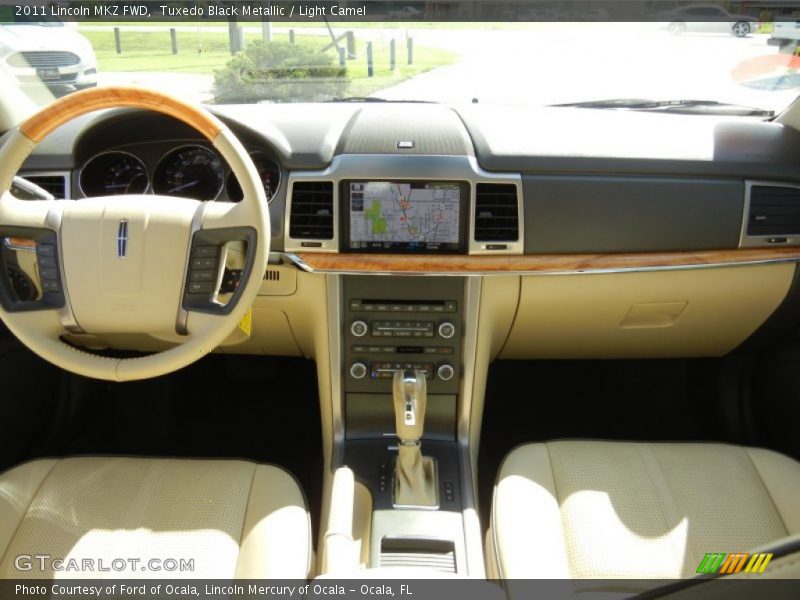 Tuxedo Black Metallic / Light Camel 2011 Lincoln MKZ FWD