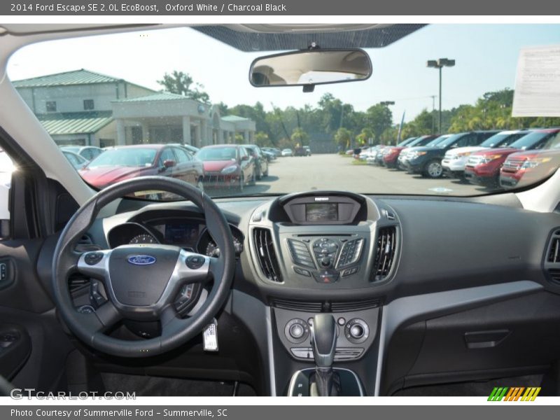 Oxford White / Charcoal Black 2014 Ford Escape SE 2.0L EcoBoost