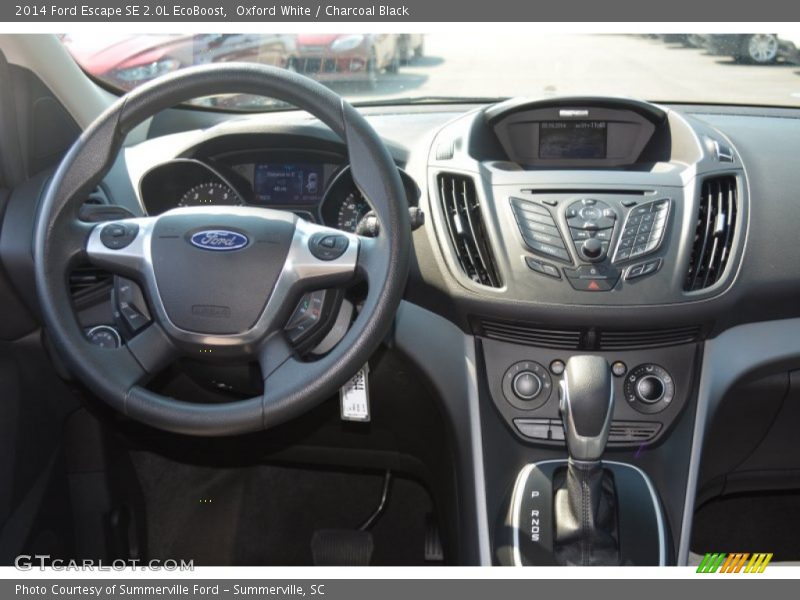 Oxford White / Charcoal Black 2014 Ford Escape SE 2.0L EcoBoost
