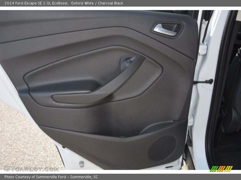 Oxford White / Charcoal Black 2014 Ford Escape SE 2.0L EcoBoost