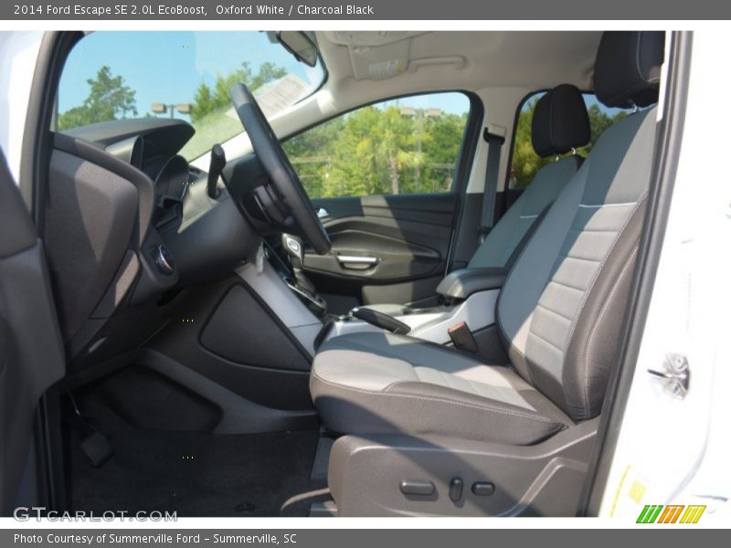 Oxford White / Charcoal Black 2014 Ford Escape SE 2.0L EcoBoost