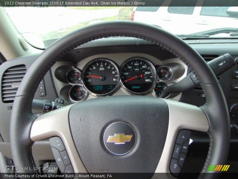  2013 Silverado 1500 LT Extended Cab 4x4 Steering Wheel