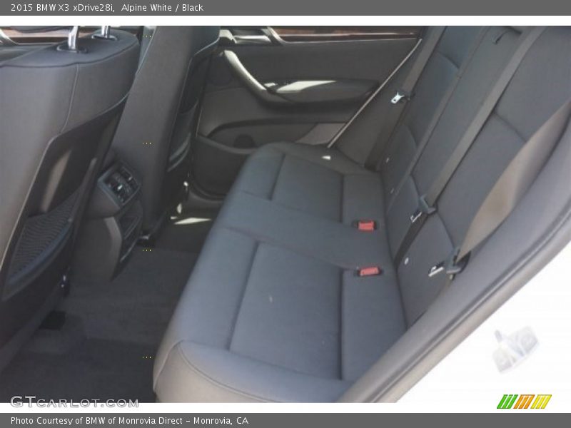 Alpine White / Black 2015 BMW X3 xDrive28i