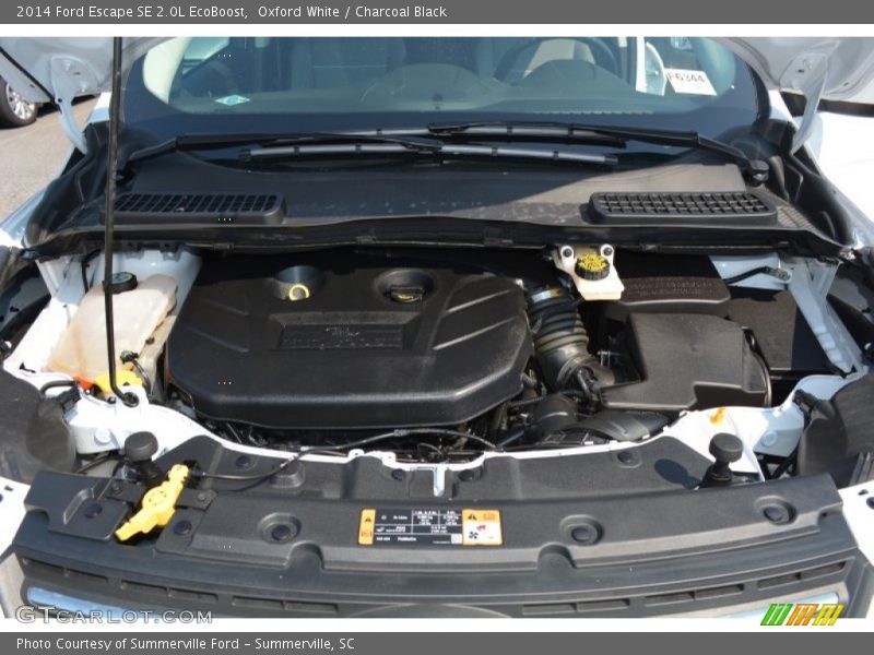 Oxford White / Charcoal Black 2014 Ford Escape SE 2.0L EcoBoost