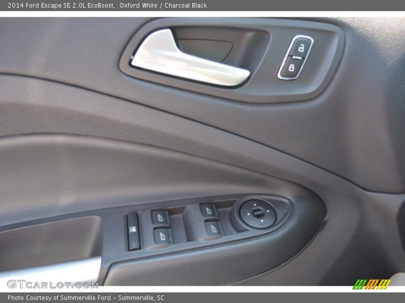Oxford White / Charcoal Black 2014 Ford Escape SE 2.0L EcoBoost