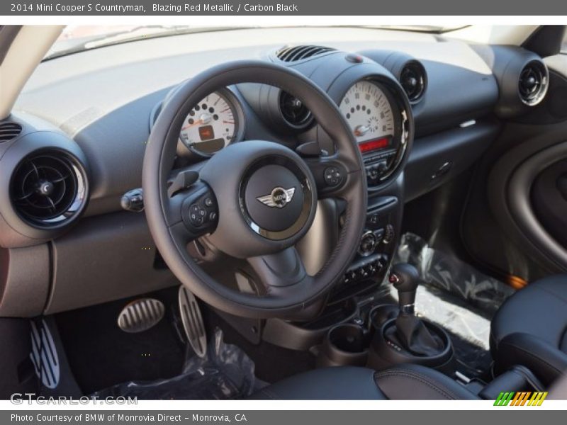 Blazing Red Metallic / Carbon Black 2014 Mini Cooper S Countryman