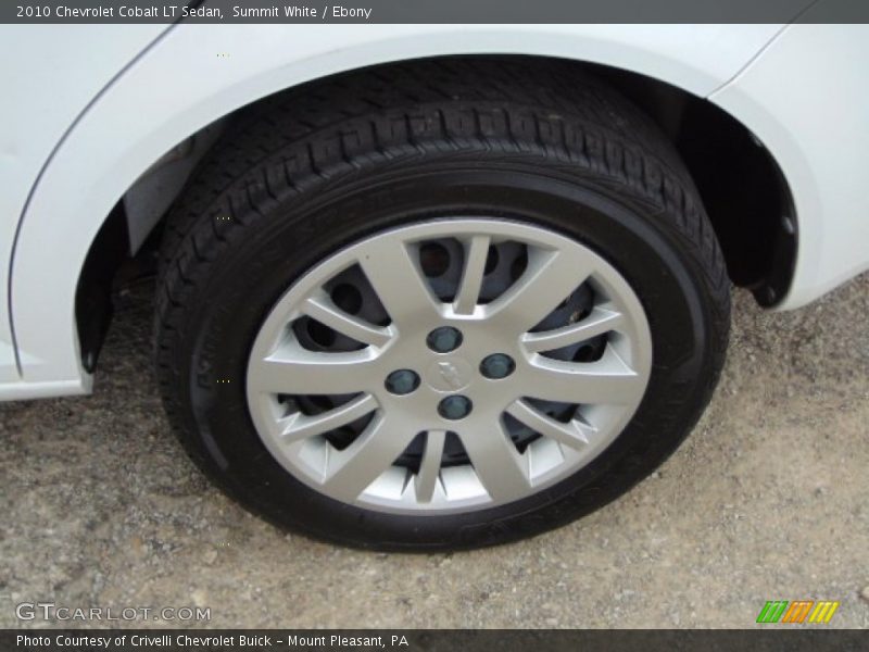 Summit White / Ebony 2010 Chevrolet Cobalt LT Sedan