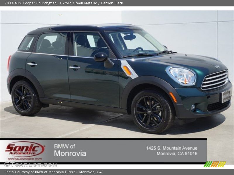 Oxford Green Metallic / Carbon Black 2014 Mini Cooper Countryman