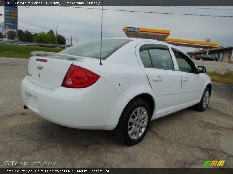 Summit White / Ebony 2010 Chevrolet Cobalt LT Sedan