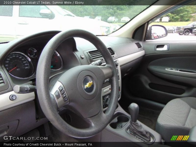 Summit White / Ebony 2010 Chevrolet Cobalt LT Sedan