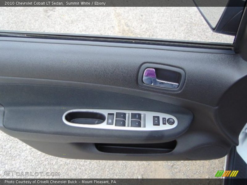 Summit White / Ebony 2010 Chevrolet Cobalt LT Sedan