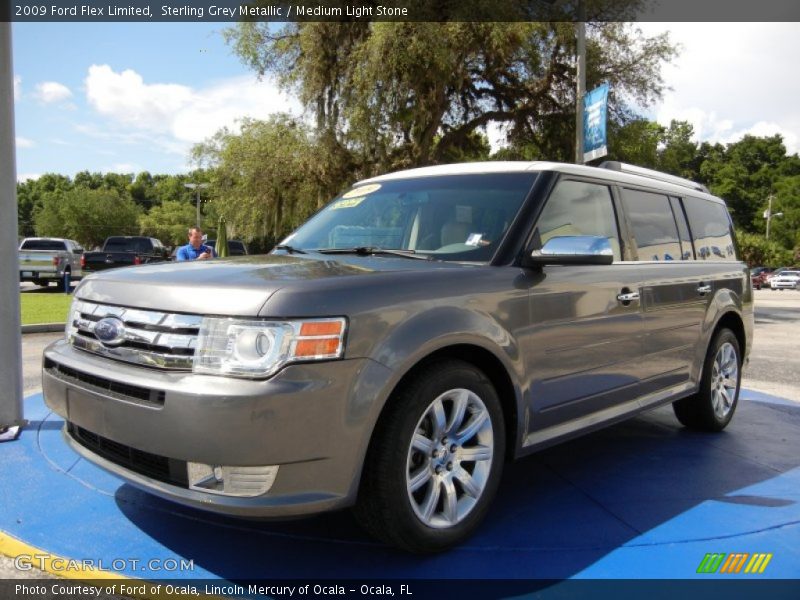 Front 3/4 View of 2009 Flex Limited