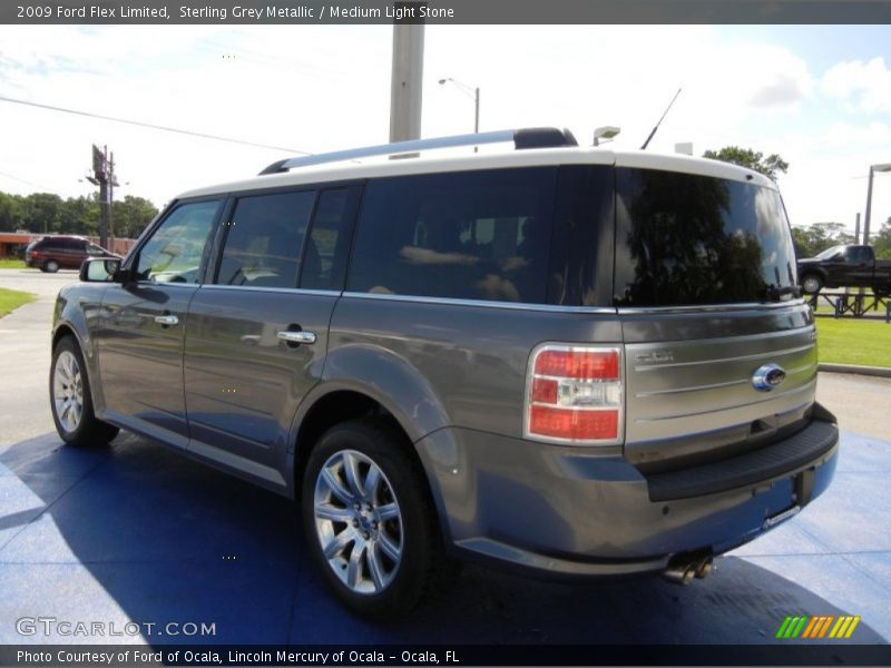 Sterling Grey Metallic / Medium Light Stone 2009 Ford Flex Limited