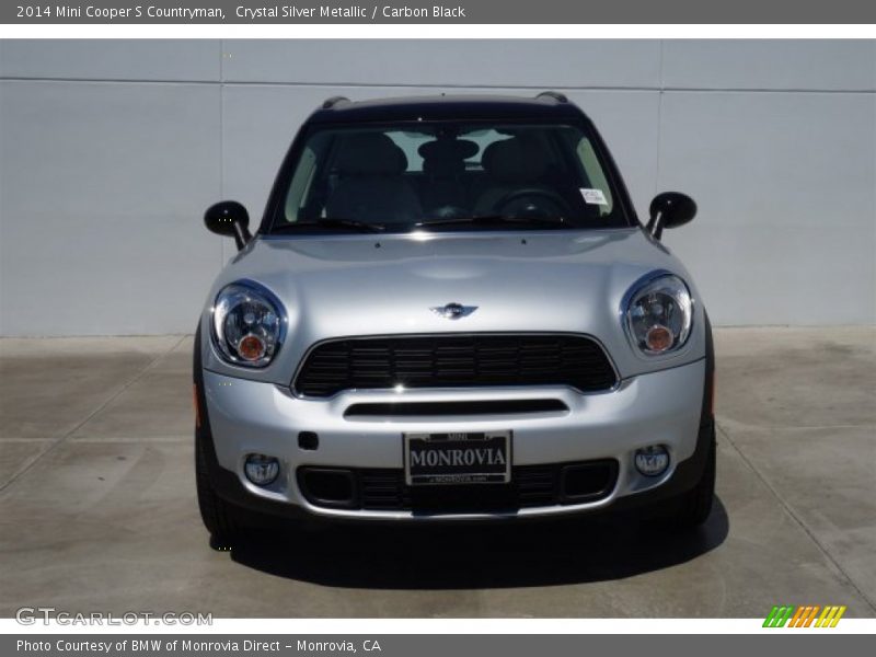 Crystal Silver Metallic / Carbon Black 2014 Mini Cooper S Countryman
