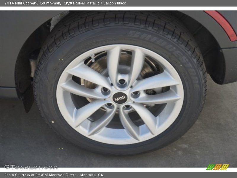 Crystal Silver Metallic / Carbon Black 2014 Mini Cooper S Countryman