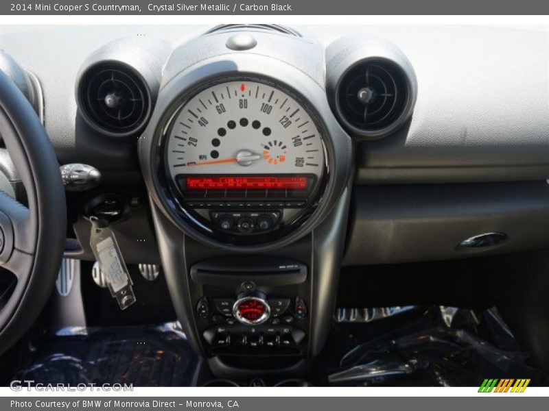 Crystal Silver Metallic / Carbon Black 2014 Mini Cooper S Countryman