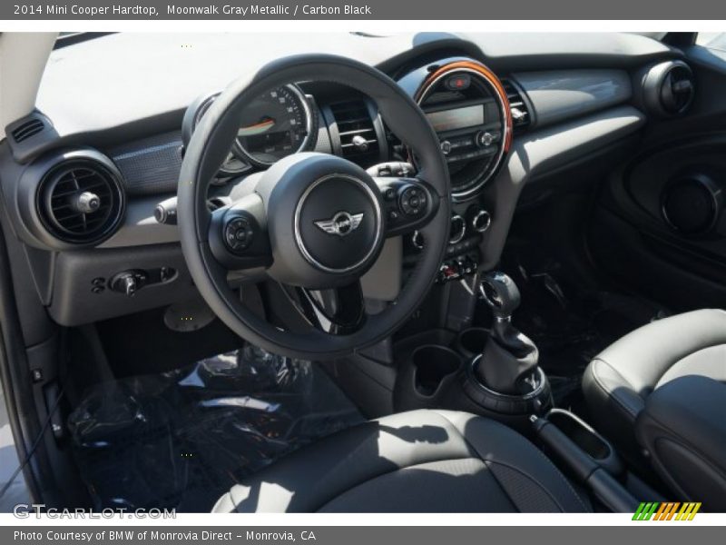 Moonwalk Gray Metallic / Carbon Black 2014 Mini Cooper Hardtop