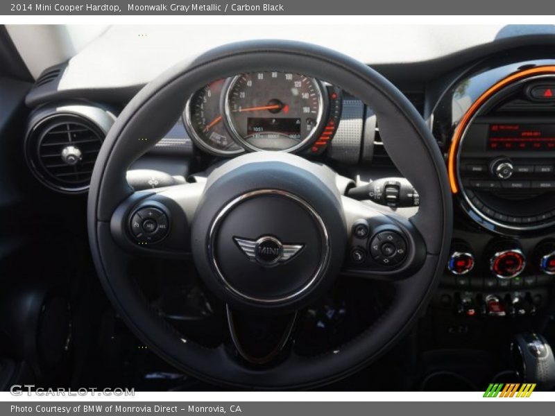 Moonwalk Gray Metallic / Carbon Black 2014 Mini Cooper Hardtop