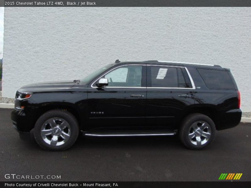 Black / Jet Black 2015 Chevrolet Tahoe LTZ 4WD