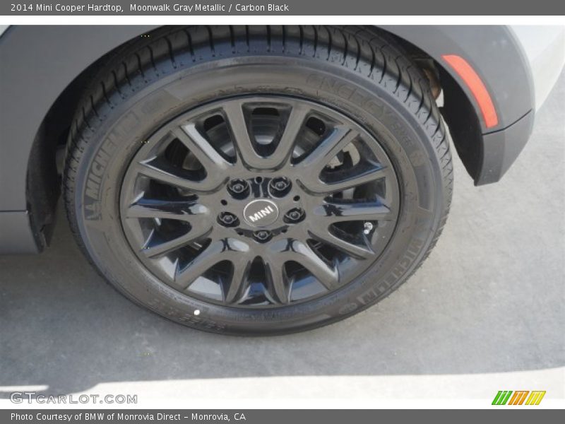 Moonwalk Gray Metallic / Carbon Black 2014 Mini Cooper Hardtop