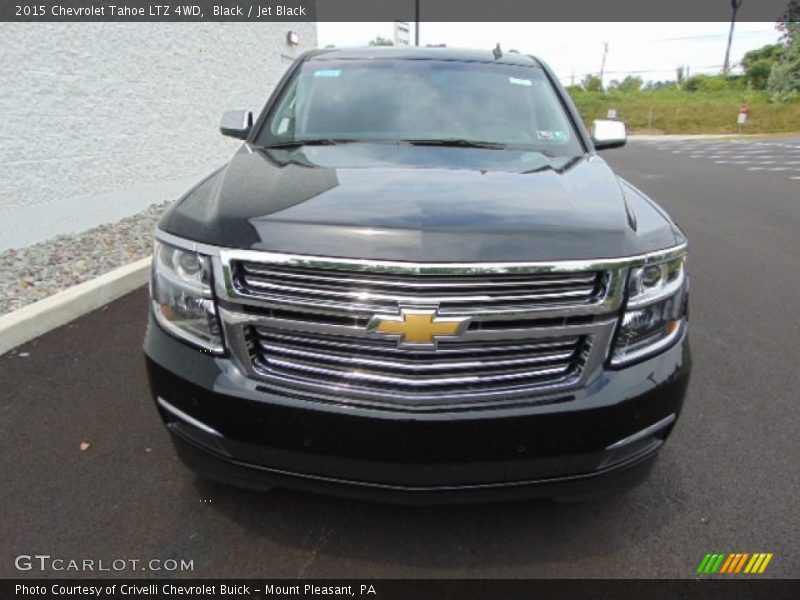 Black / Jet Black 2015 Chevrolet Tahoe LTZ 4WD