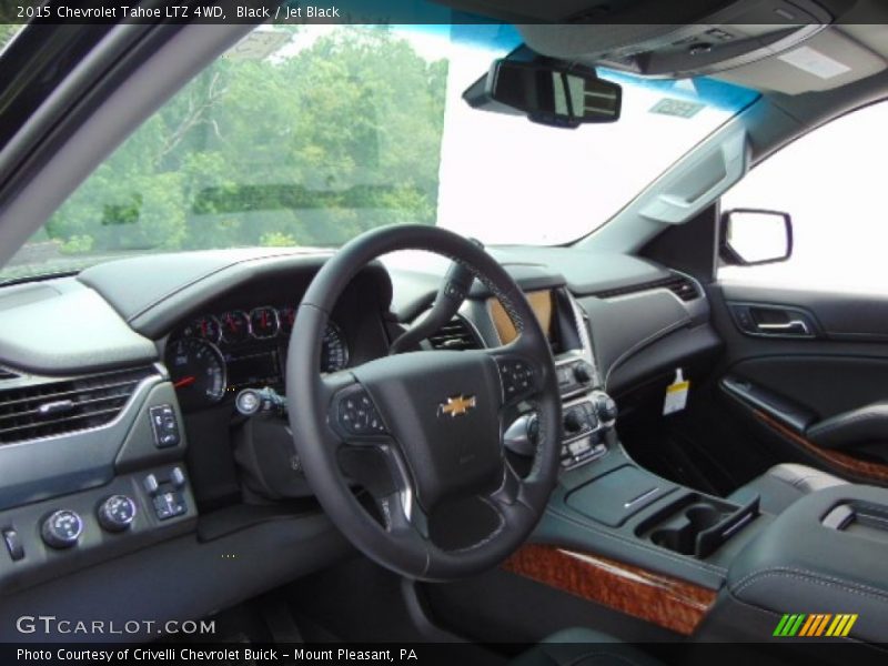 Black / Jet Black 2015 Chevrolet Tahoe LTZ 4WD
