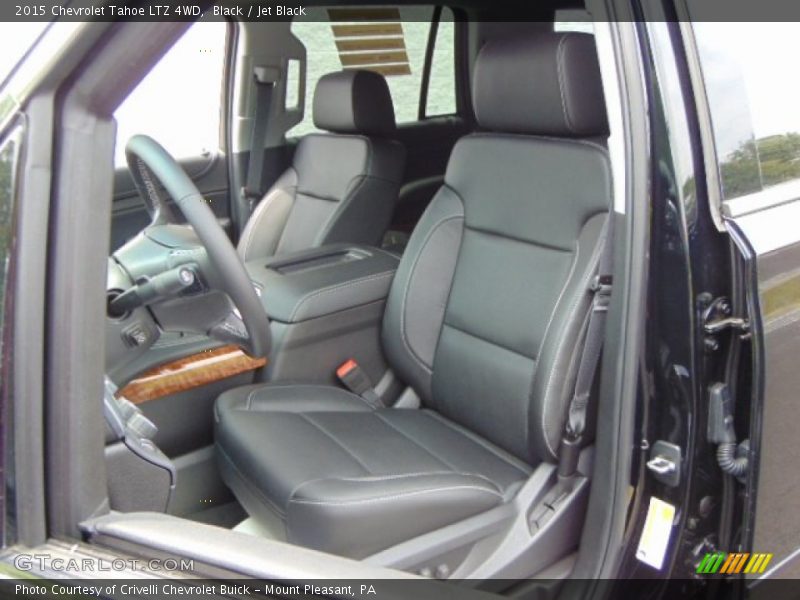 Black / Jet Black 2015 Chevrolet Tahoe LTZ 4WD