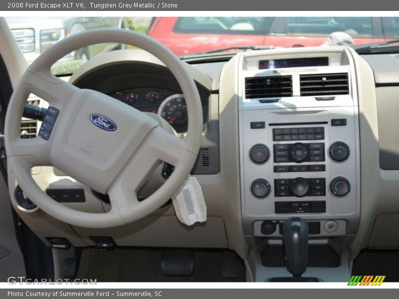 Tungsten Grey Metallic / Stone 2008 Ford Escape XLT V6