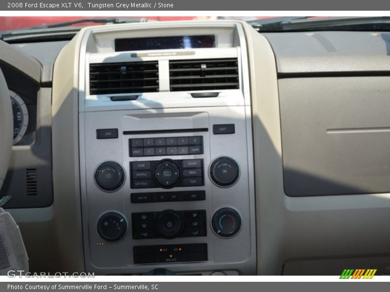Tungsten Grey Metallic / Stone 2008 Ford Escape XLT V6