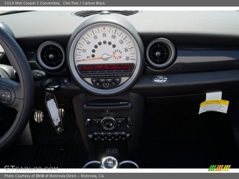 Chili Red / Carbon Black 2014 Mini Cooper S Convertible