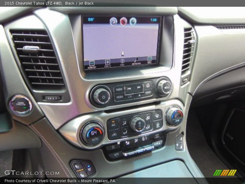 Black / Jet Black 2015 Chevrolet Tahoe LTZ 4WD