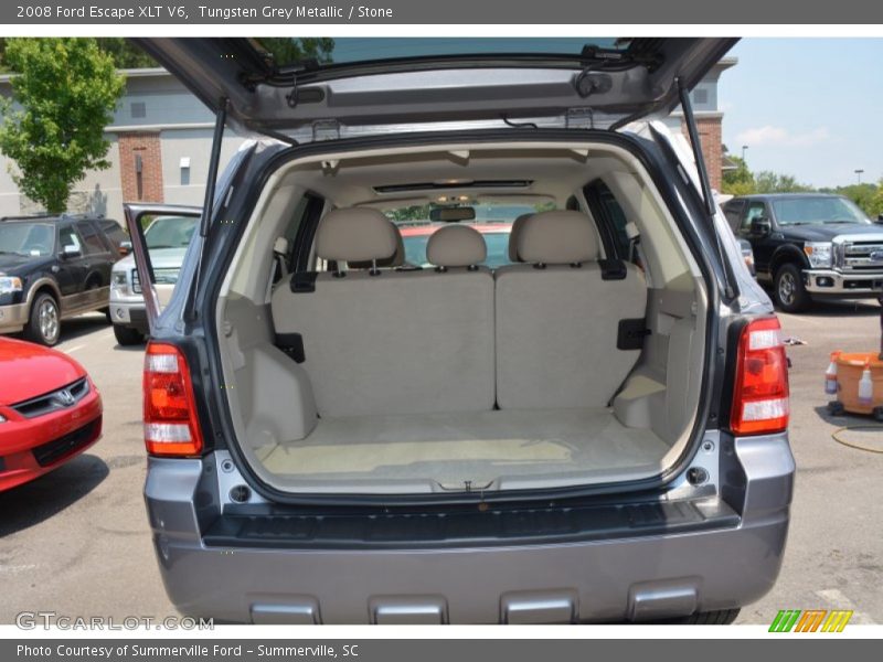 Tungsten Grey Metallic / Stone 2008 Ford Escape XLT V6