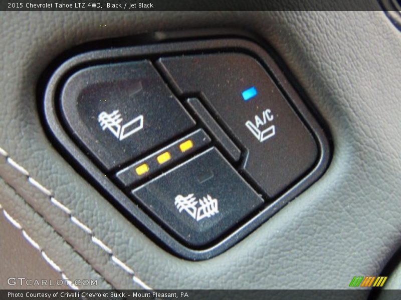 Black / Jet Black 2015 Chevrolet Tahoe LTZ 4WD