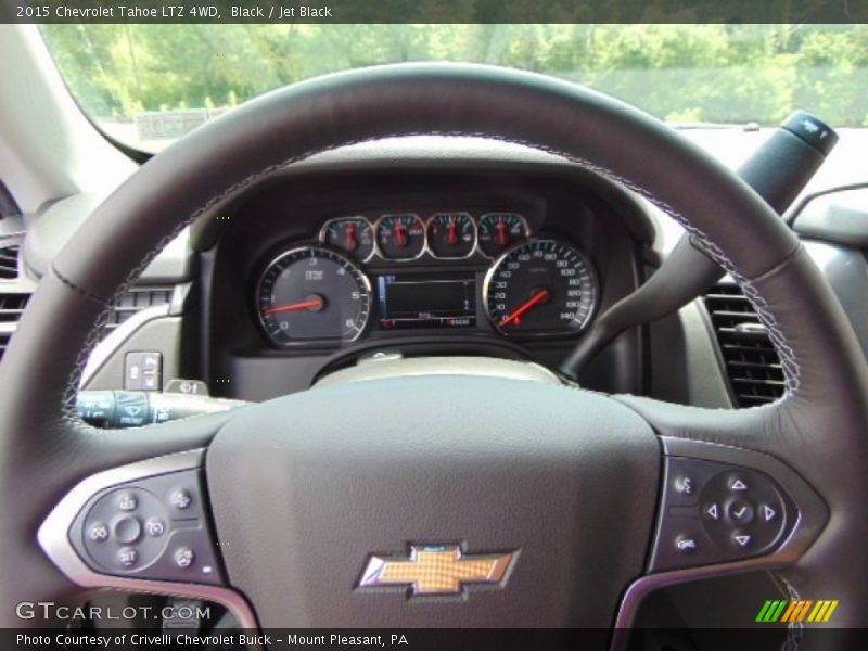 Black / Jet Black 2015 Chevrolet Tahoe LTZ 4WD