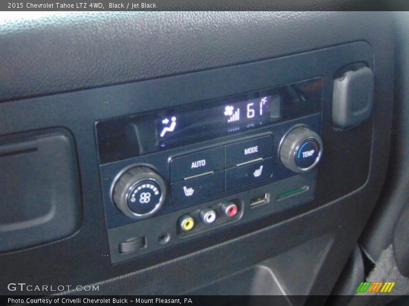 Black / Jet Black 2015 Chevrolet Tahoe LTZ 4WD