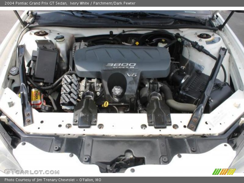 Ivory White / Parchment/Dark Pewter 2004 Pontiac Grand Prix GT Sedan