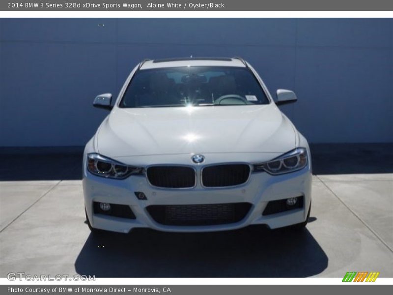 Alpine White / Oyster/Black 2014 BMW 3 Series 328d xDrive Sports Wagon
