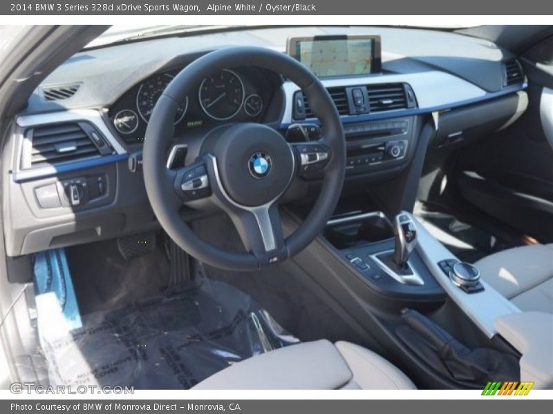 Alpine White / Oyster/Black 2014 BMW 3 Series 328d xDrive Sports Wagon