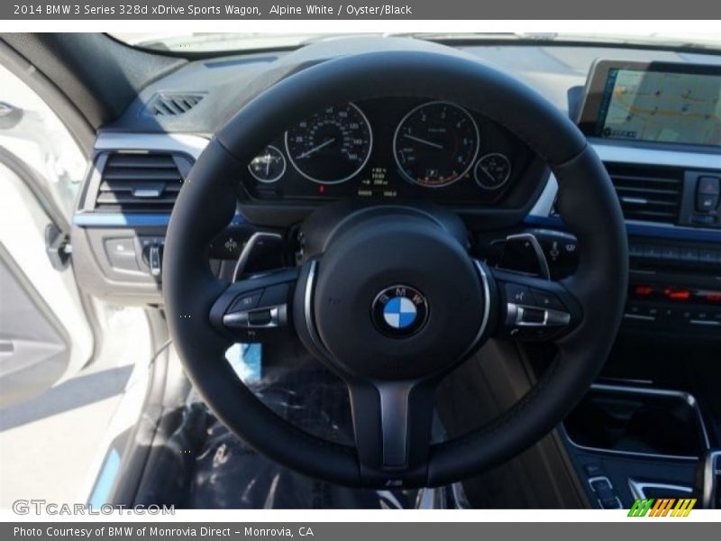 Alpine White / Oyster/Black 2014 BMW 3 Series 328d xDrive Sports Wagon