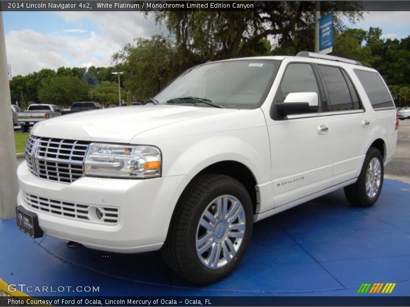 White Platinum / Monochrome Limited Edition Canyon 2014 Lincoln Navigator 4x2