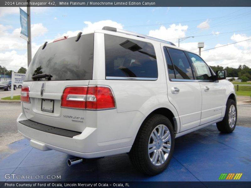 White Platinum / Monochrome Limited Edition Canyon 2014 Lincoln Navigator 4x2