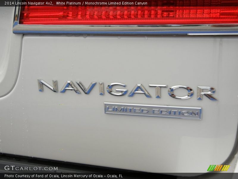 White Platinum / Monochrome Limited Edition Canyon 2014 Lincoln Navigator 4x2