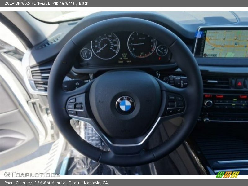 Alpine White / Black 2014 BMW X5 xDrive35i