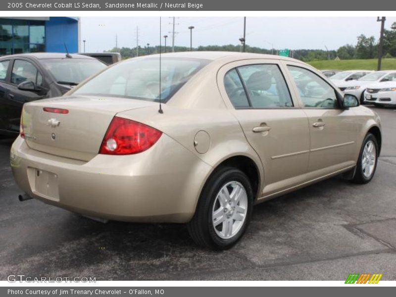 Sandstone Metallic / Neutral Beige 2005 Chevrolet Cobalt LS Sedan